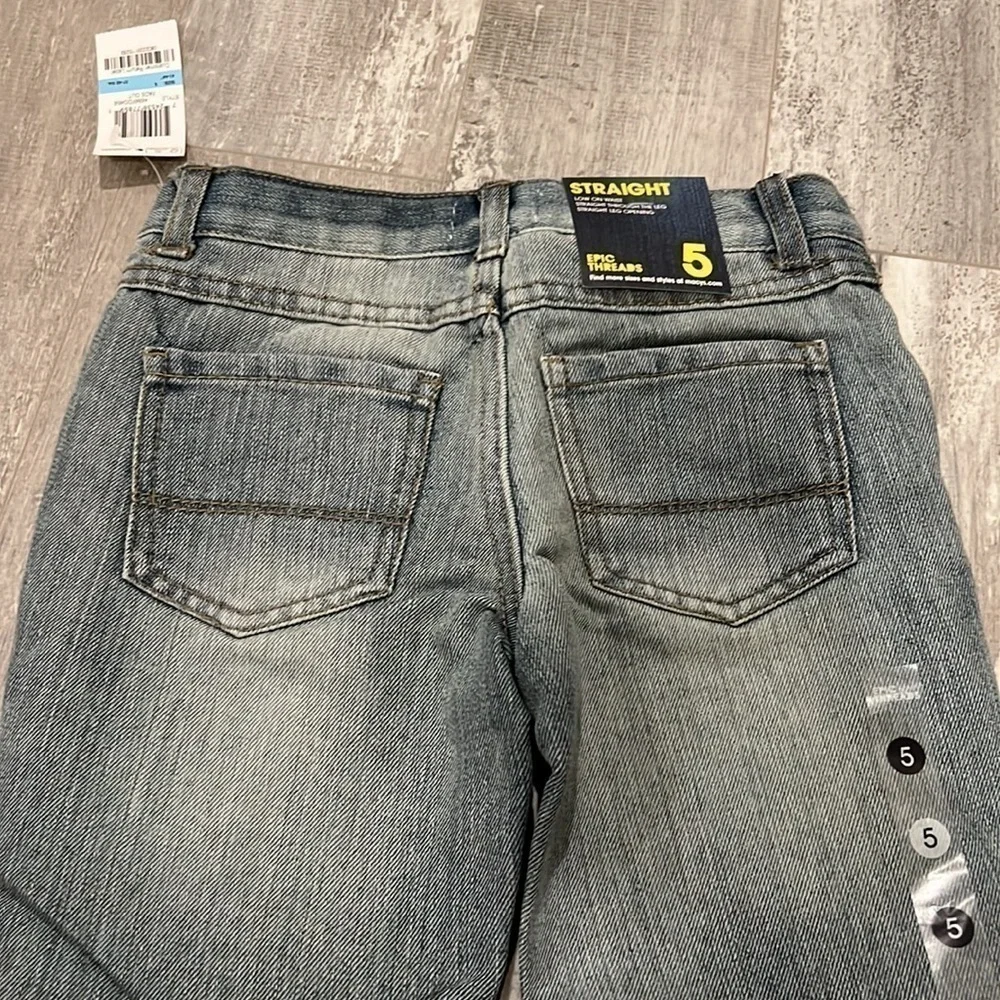 Epic Threads Straight Denim Boys Size 5